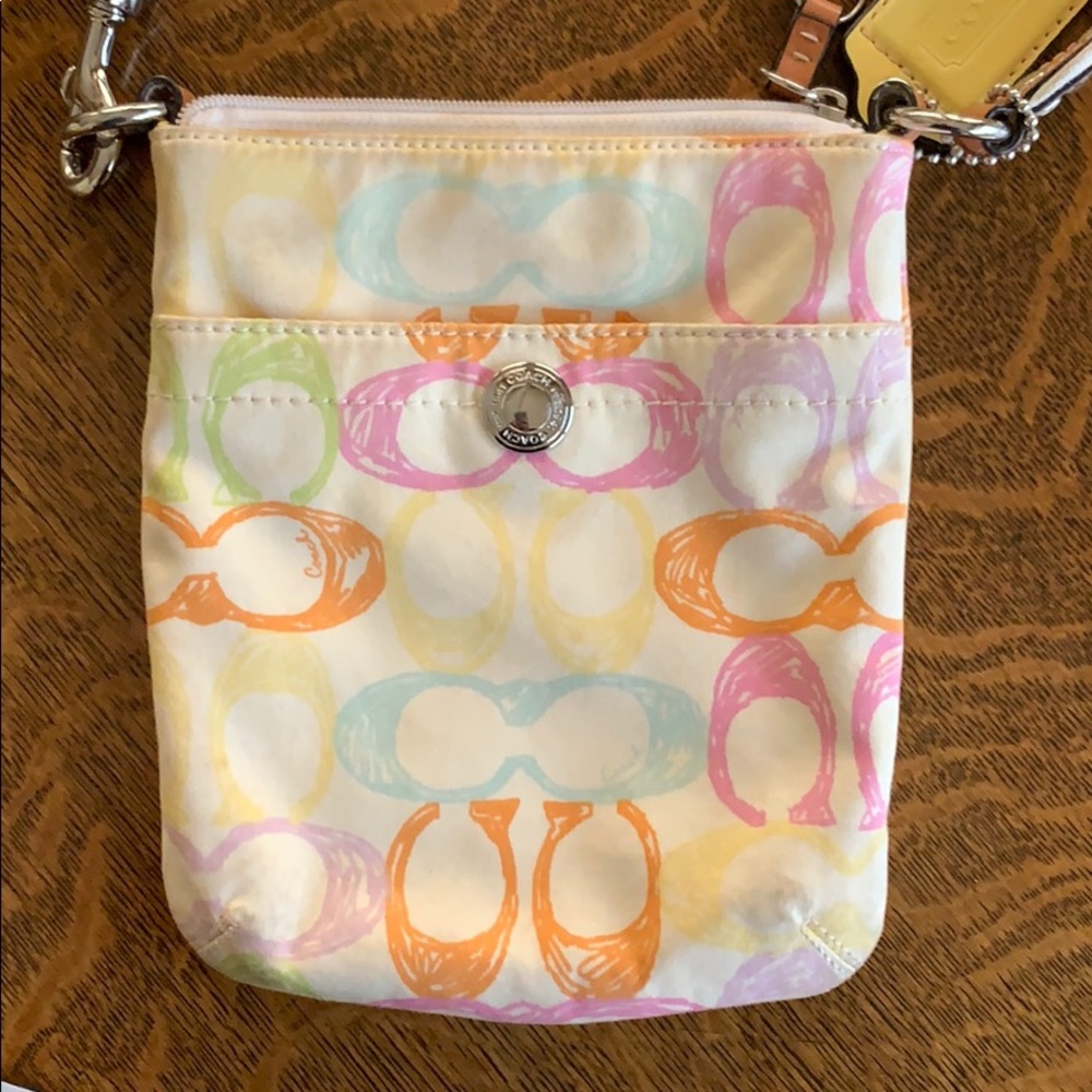 Coach over the shoulder purse